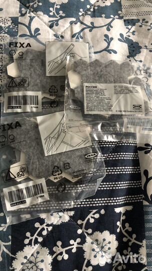 Наклейки на мебельные ножки Fixa IKEA (Фикса икеа)