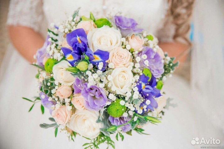 Цветы розы букет