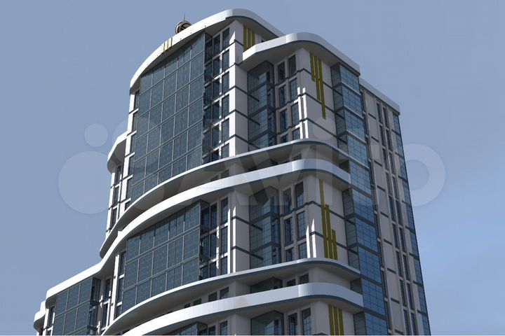 2-к. квартира, 78,9 м², 6/17 эт.