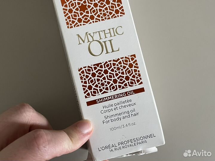Новое масло для волос LOreal Mythic Oil