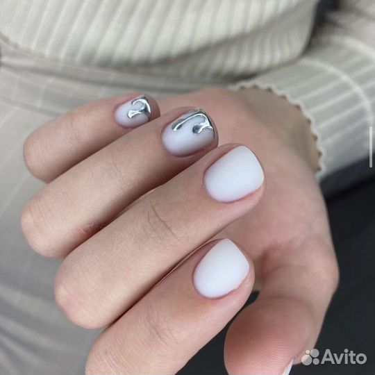 Маникюр с покрытием гель лак