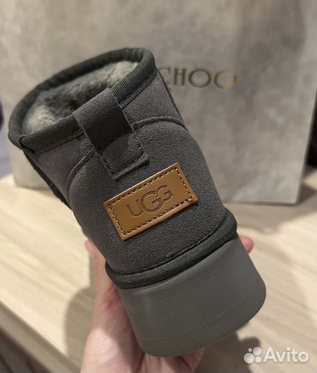 Ugg серые на платформе