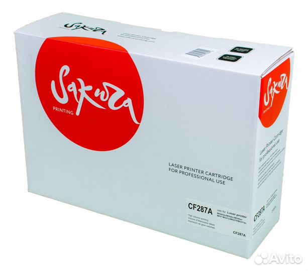 Картридж CF287A для HP, sakura