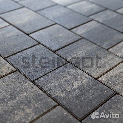 Тротуарная плитка Штайнгот,Нов.Город,ColorMix 40мм