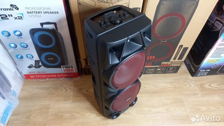 Большая портативная колонка ZQS 8210