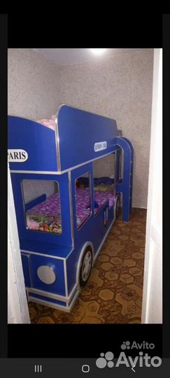 Кровать автобус