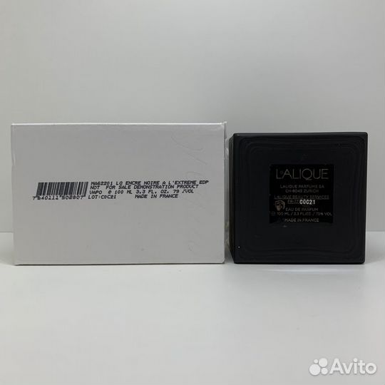 Lalique - Encre Noire A L'Extreme 100ml Оригинал