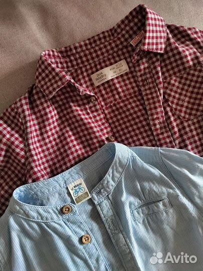 Рубашка на мальчика 80 размер