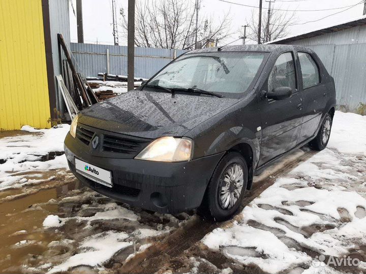 Renault Logan 1.4 МТ, 2007, 230 000 км