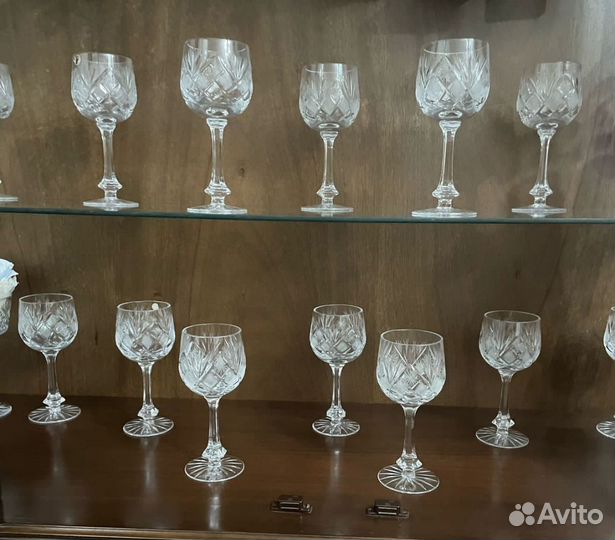 Фужеры хрустальные СССР