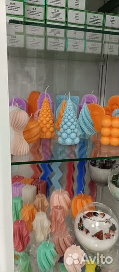 Ароматические свечи ручной работы