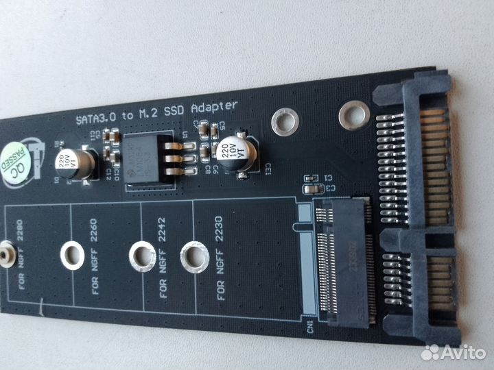 Адаптер-переходник SSD- диска ngff на SATA
