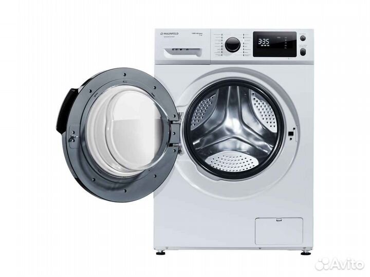 Стиральная машина c инвертором и паром maunfeld mf