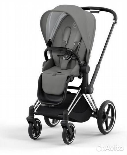 Прогулочная коляска Cybex Priam 4, Soho grey