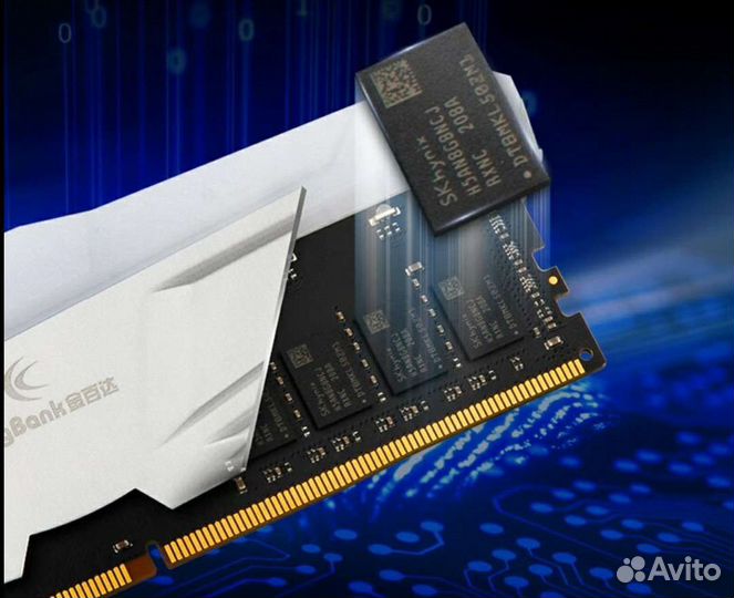 Оперативная память ddr4 16(2x8)gb 3600мгц