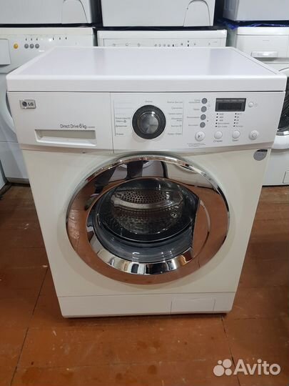 Стиральная машина узкая LG F-1022 NDR