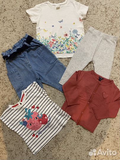 Вещи на девочку размер 86 см