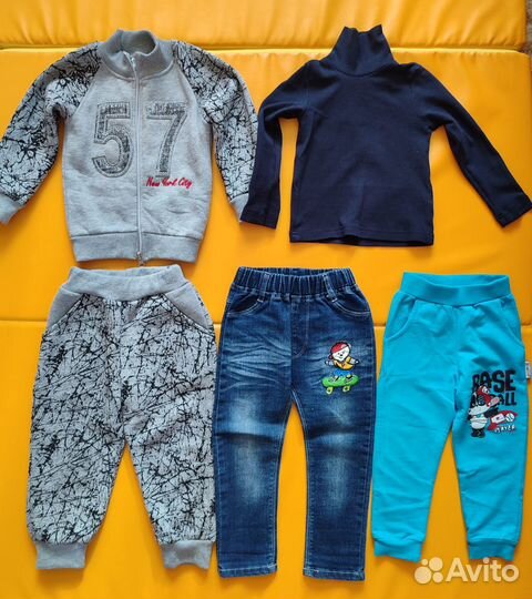 Вещи пакетом на мальчика 86 92