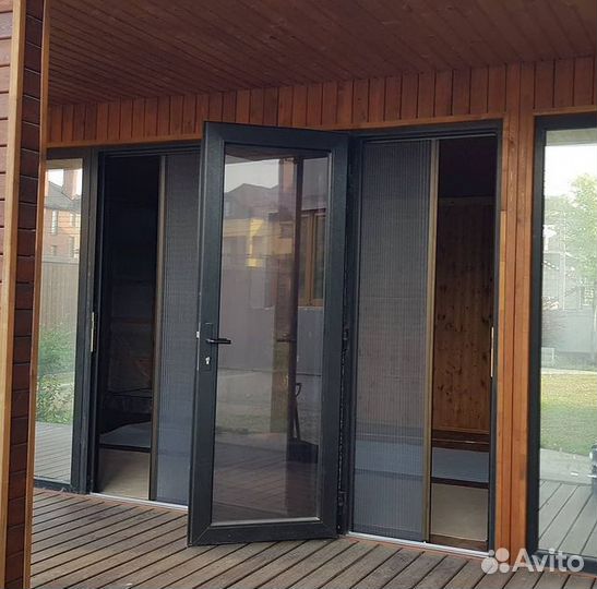 Москитная сетка гармошка