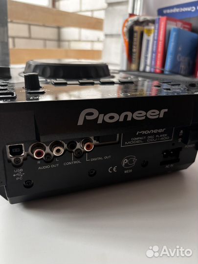 Микшер DJM400, Pioner 400 проигрыватель