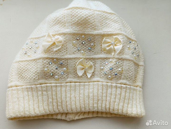 Шапочка для новорожденных малышей, с 0 до 6 мес