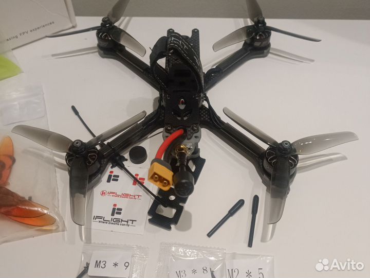 Fpv дрон Iflight Nazgul 5 TBS crossfire analog
