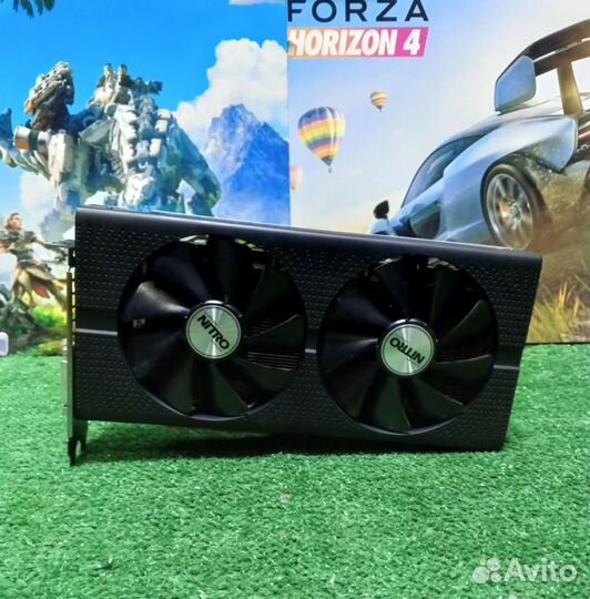 Видеокарта Rx580 8gb Sapphire nitro