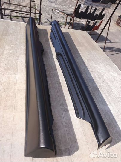 Накладки на пороги chevrolet niva до 2009 года