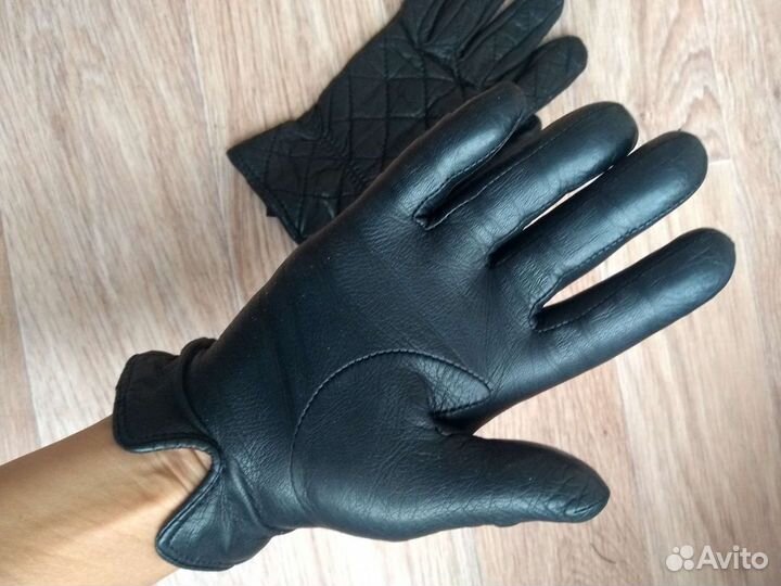 Перчатки женские TJ Collection кожа натуральная