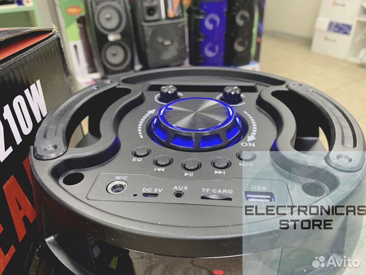 Умная Колонка Напольная ZQS-6210 с Подарком v.5