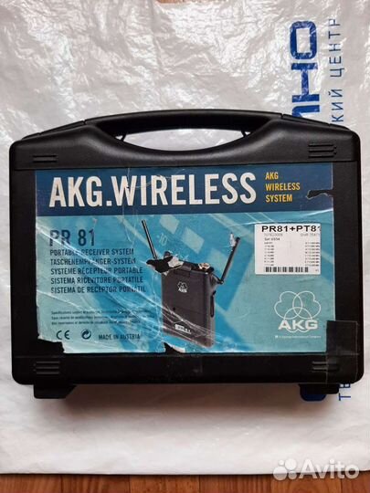 Радиосистема петличная AKG PR+PT-81