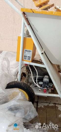 Штукатурная станция 220 бу