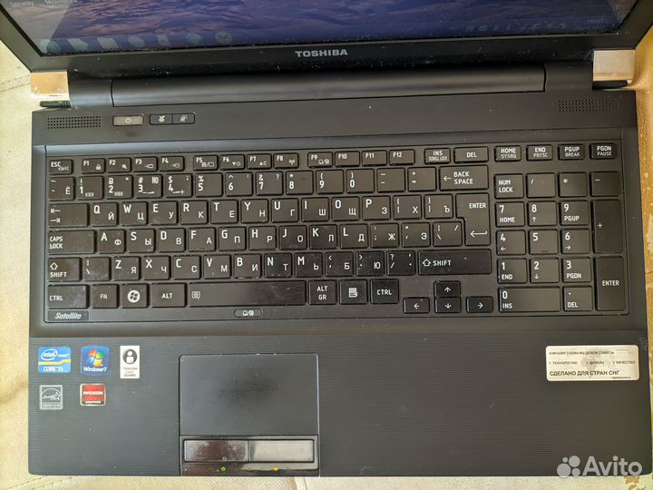 Ноутбук toshiba satellite r850-12x