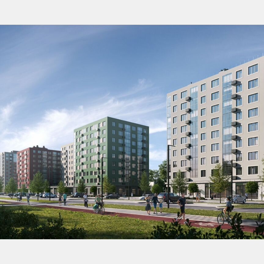 1-к. квартира, 33,8 м², 8/13 эт.