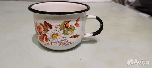 Эмалированная кружка СССР
