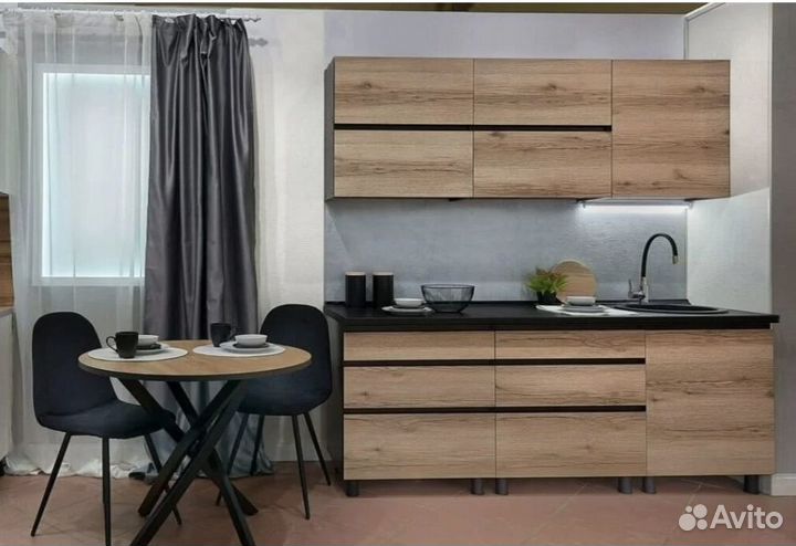 Кухня Лофт 2 метра