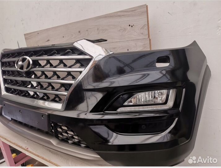 Tucson 3 2019 бампер передний в сборе