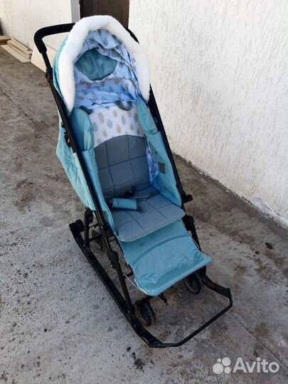 Санки коляска ника