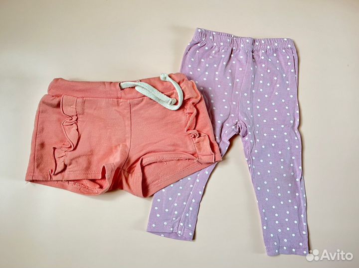 Пакет вещей на девочку 86