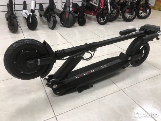 Электросамокат Kugoo S3 JiLong черный