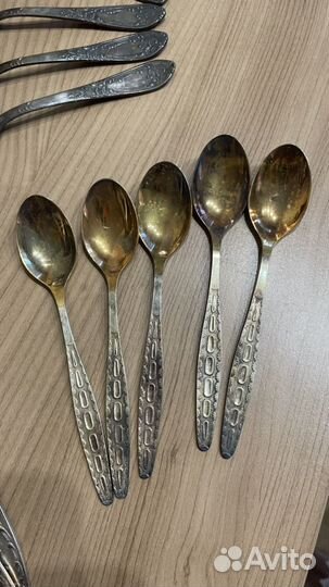 Мельхиоровые столовые приборы