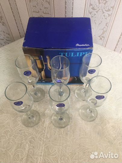 Фужеры-бокалы новые,высокого качества