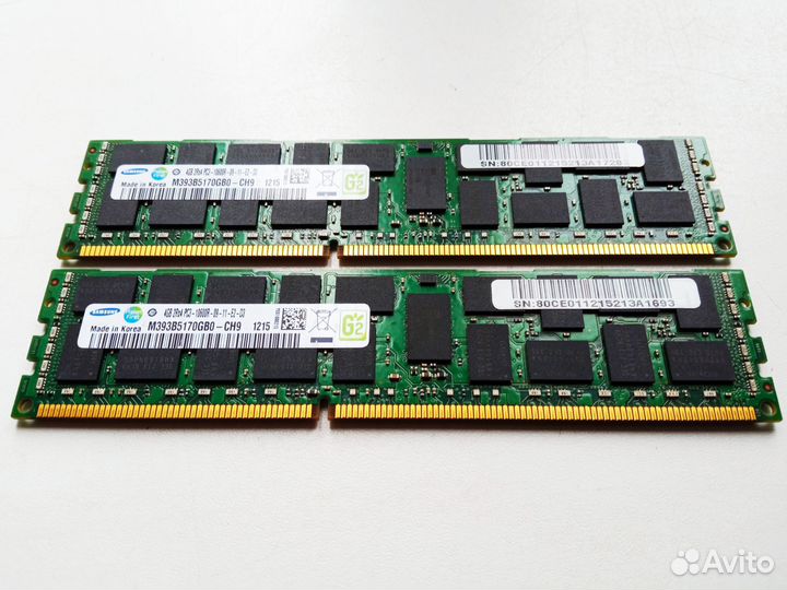Оперативная память DDR3 Samsung 8Гб