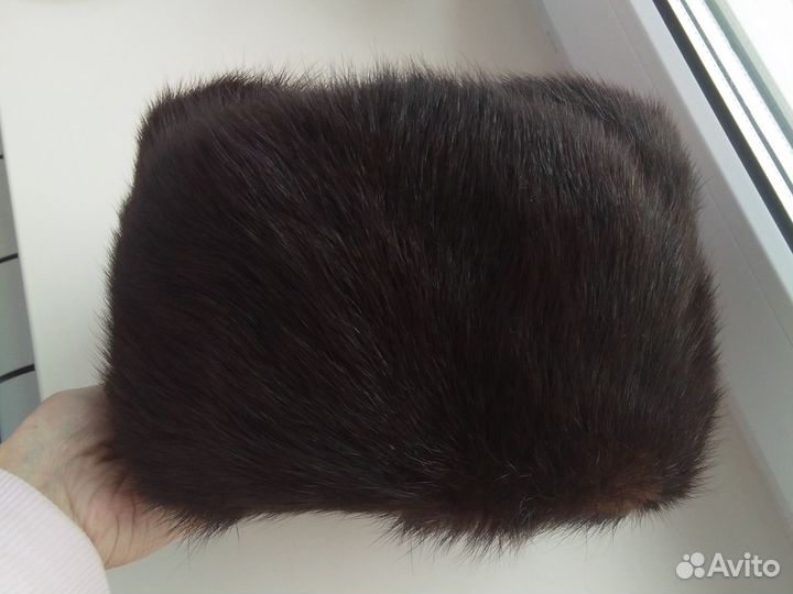 Мужская шапка натур. мех