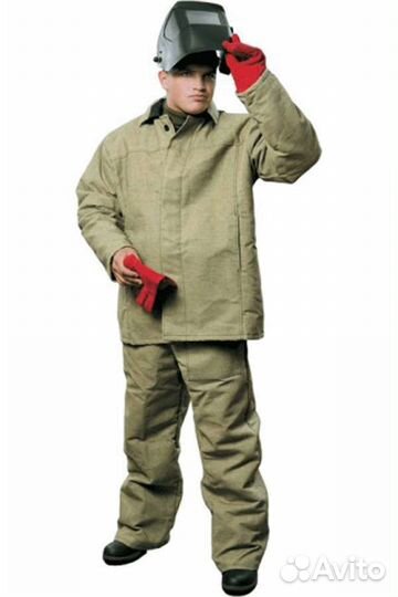 Костюм Сварщика зимний брезент утепленный пл. 480