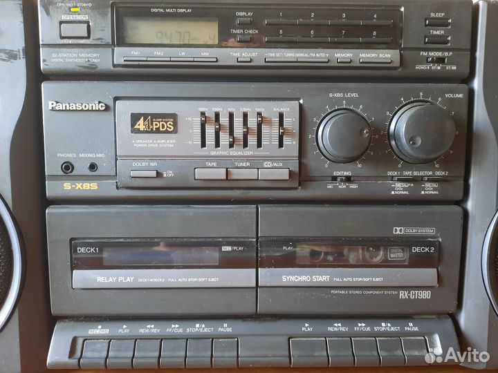 Музыкальный центр Panasonic RX-CT980