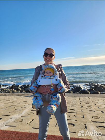 Эргорюкзак ergobaby four position 360 + нагрудник