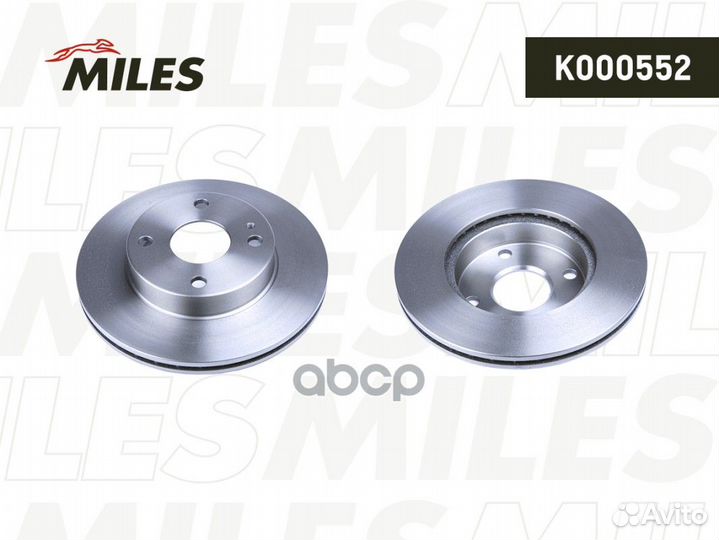 Диск тормозной mazda 323 1.3-1.8 89- передний в