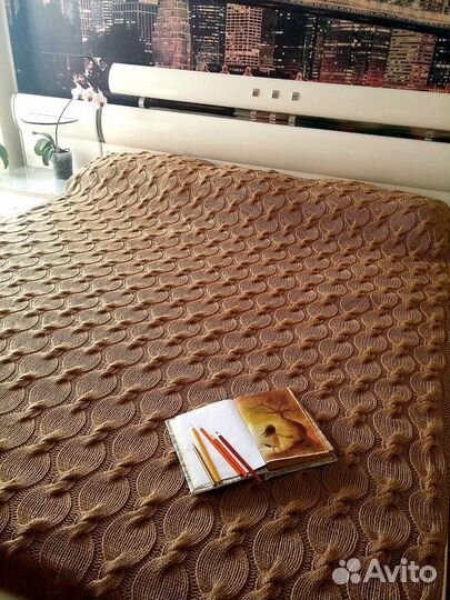 Вязяный плед ручной работы, instgram - мечта ;)