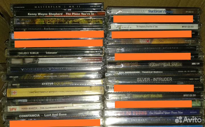 Музыкальные cd диски рок, прогрессив